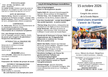 Ein Europa für alle Generationen:   Verantwortung(en), Engagement und Perspektive(n)